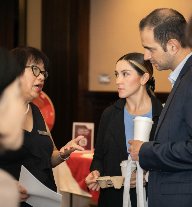 International education industry networking at The Circle